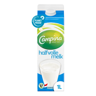 Campina Halfvolle melk (1000 ml)