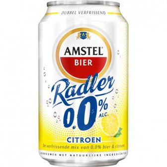Amstel Radler citroen 0,0% (blikje)