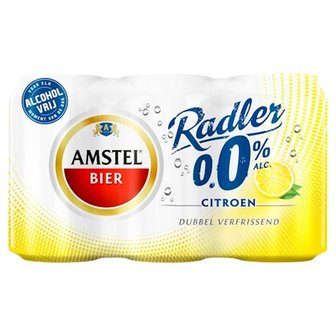 Amstel Radler citroen 0.0% 6-pack