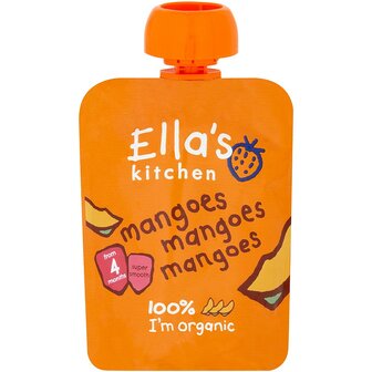 Ella&#039;s Kitchen 4+ mnd - Mango&#039;s knijpfruit
