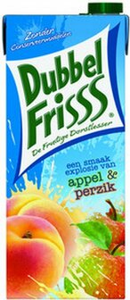 Dubbelfrisss appel-perzik 