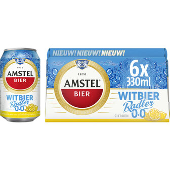 Amstel witbier 0.0%  6x30cl