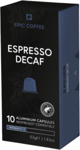 Epic Coffee Espresso Decaf