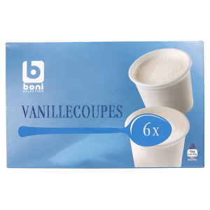 Boni vanille cups