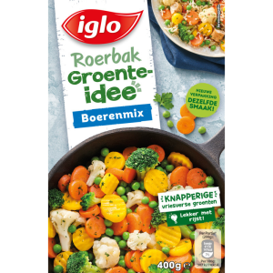 Iglo roerbak groente idee Boerenmix