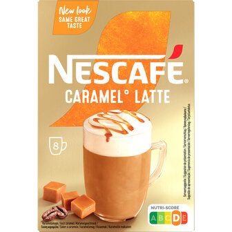 Nescaf&eacute; Gold caramel latte