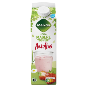Melkan yoghurt aardbei