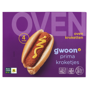 G'woon oven kroketten 4st
