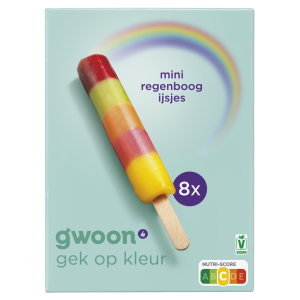 Gwoon Regenboog ijsjes