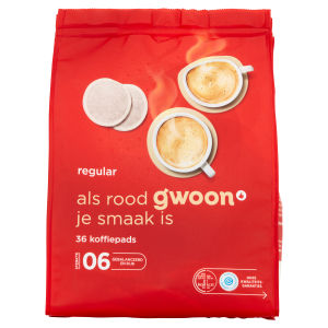 Gwoon koffiepads regular