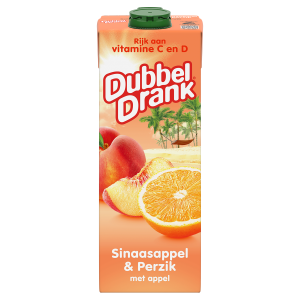 Dubbeldrank sinaas/ perzik