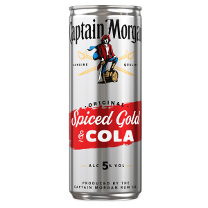 Captain morgan spiced gold 5 %