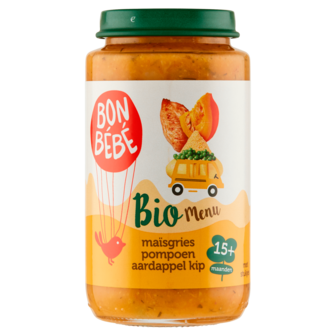 Bonbebe maisgries pompoen aard. kip