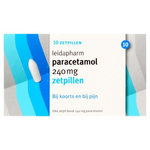 Leidapharm Paracetamol zetpillen (240 mg)