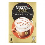Nescafé Gold caramel latte