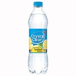 Crystal Clear sparkling lemon 500ml flesje