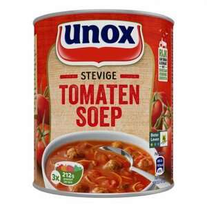 Unox Stevige tomatensoep