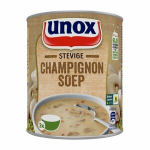 Unox Stevige champignonsoep