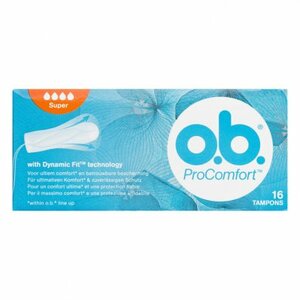 O.B. ProComfort super tampons