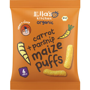 ella's kitchen maize puffs oranje