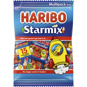 Haribo starmix uitdeelzakjes