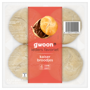 Gwoon kaiser afbak broodjes
