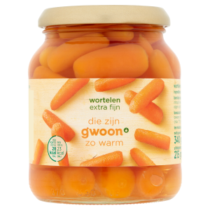 G'woon wortelen fijn