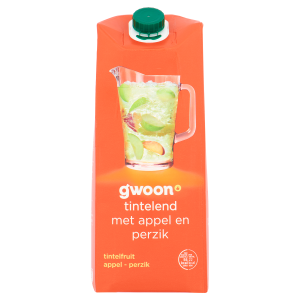 Gwoon tintelfruit Appel Perzik
