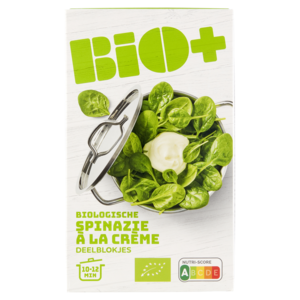 Bio+ Spinazie a la creme