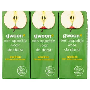 Gwoon appelsap 6 pack