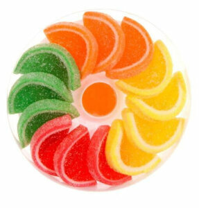 Makarena gelei met vruchtensmaak